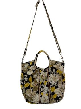Vera Bradley Two-Way Tote in Retired Dogwood Floral Pattern
